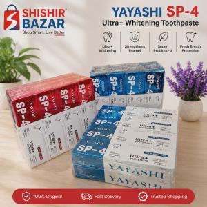 YAYASHI SP-4 হোয়াইটেনিং টুথপেস্ট